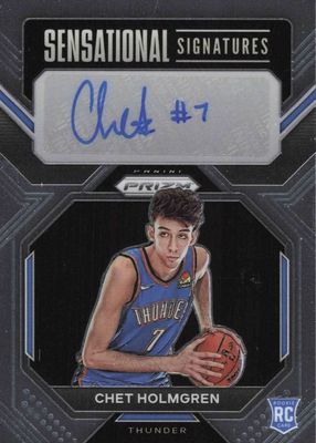 2022 Prizm #SS-CH Sensational Signatures