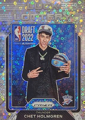 2022 Prizm #13 Luck of the Lottery - Fast Break