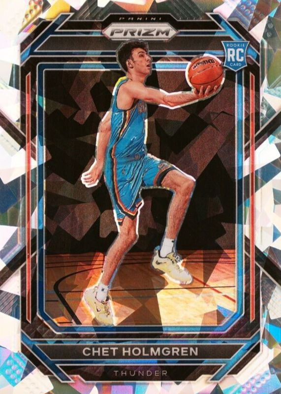 Chet Holmgren 2022 Prizm #266 Ice Rookie SGC 9