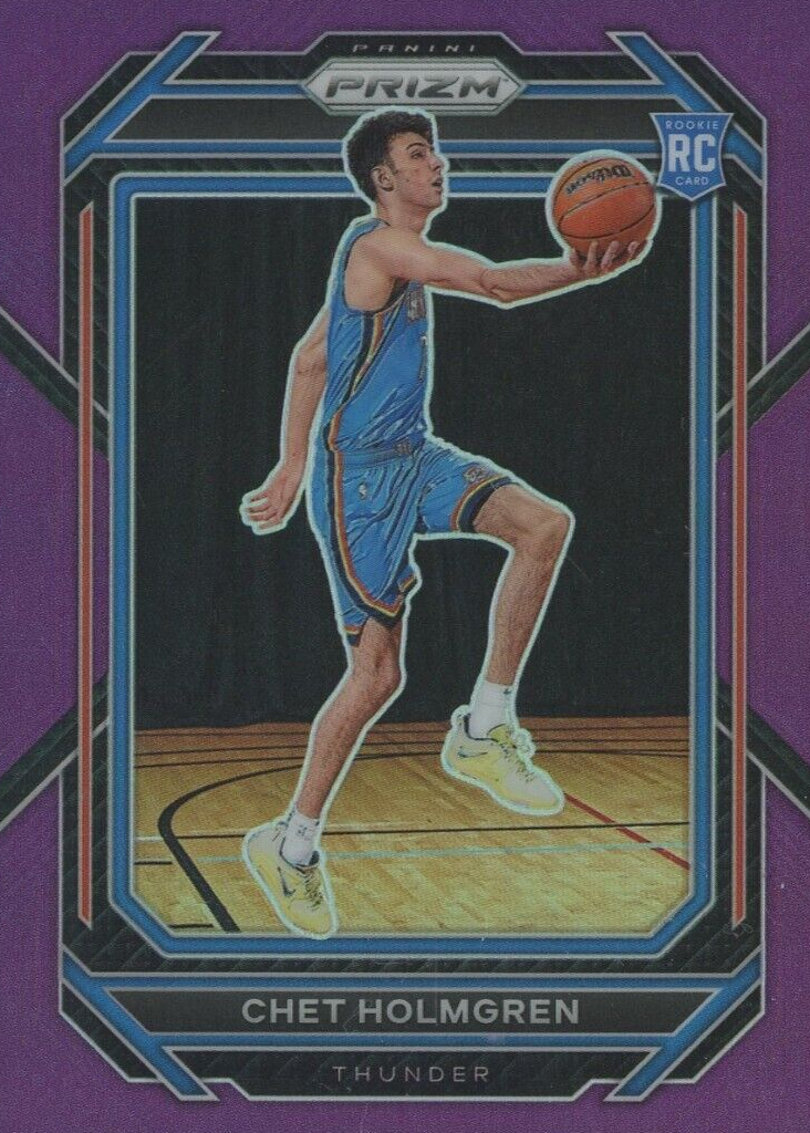 その他 Chet Holmgren Court Kings level 4 Rookie Chet Holmgren 2022 Court Kings #17 Aurora /(SSP) Price Guide