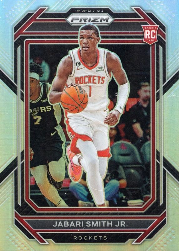 Jabari Smith Jr. 2022 Prizm #228 Silver Rookie RAW