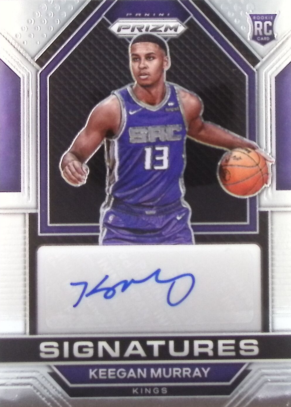 Keegan Murray 2022 Prizm #RSI-KMU Rookie Signatures Price
