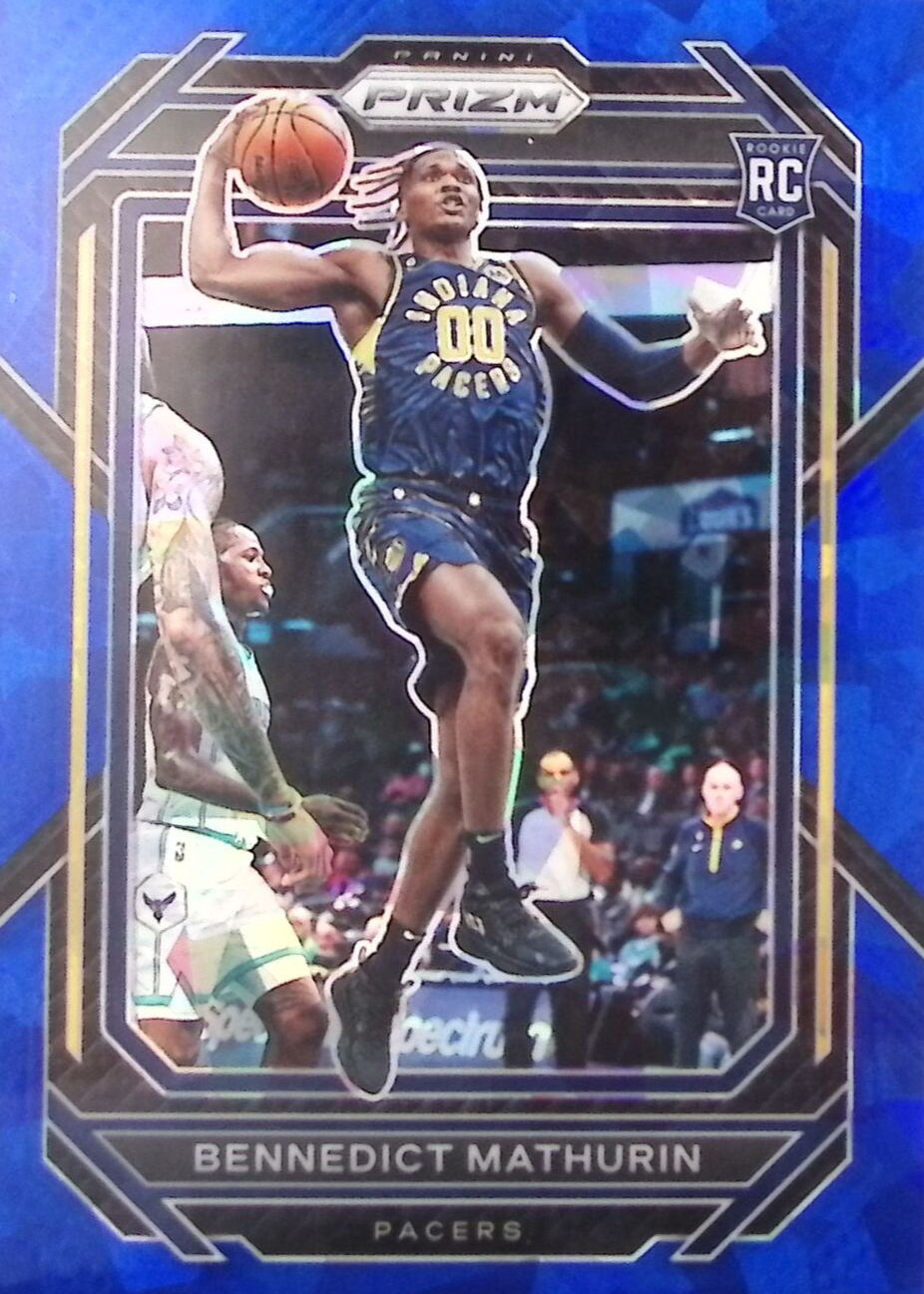 2023 Bennedict Mathurin Blue Prizm /144