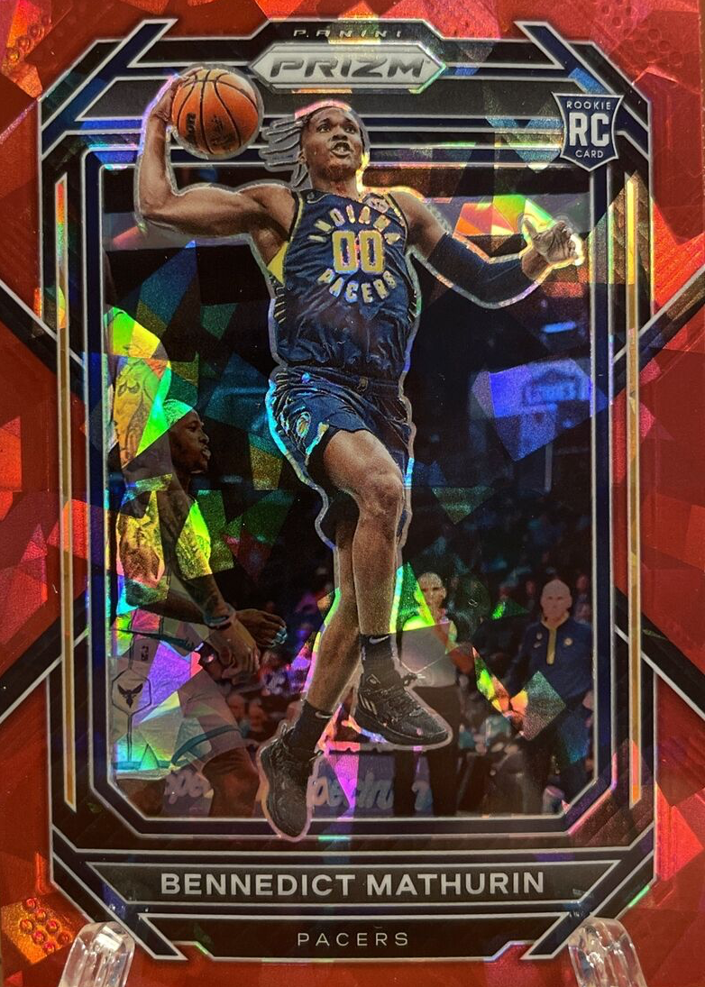 donruss genregraphs bennedict mathurin （2023 24 AUTO INDIANA PACERS）