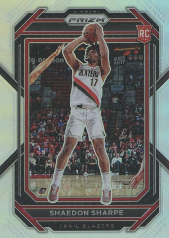 Shaedon Sharpe 2022 Prizm #250 Silver Rookie RAW