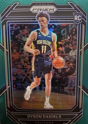 Dyson Daniels 2022 Prizm #233 Blue Sparkle /144 Price Guide
