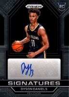 Dyson Daniels 2022 Prizm #RSI-DYD Rookie Signatures Price