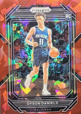 Dyson Daniels 2022 Hoops #HSR-DYS Hot Signatures Rookies