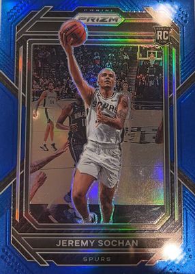 Jeremy Sochan 2022 Prizm #263 Fast Break Pink /50 Price
