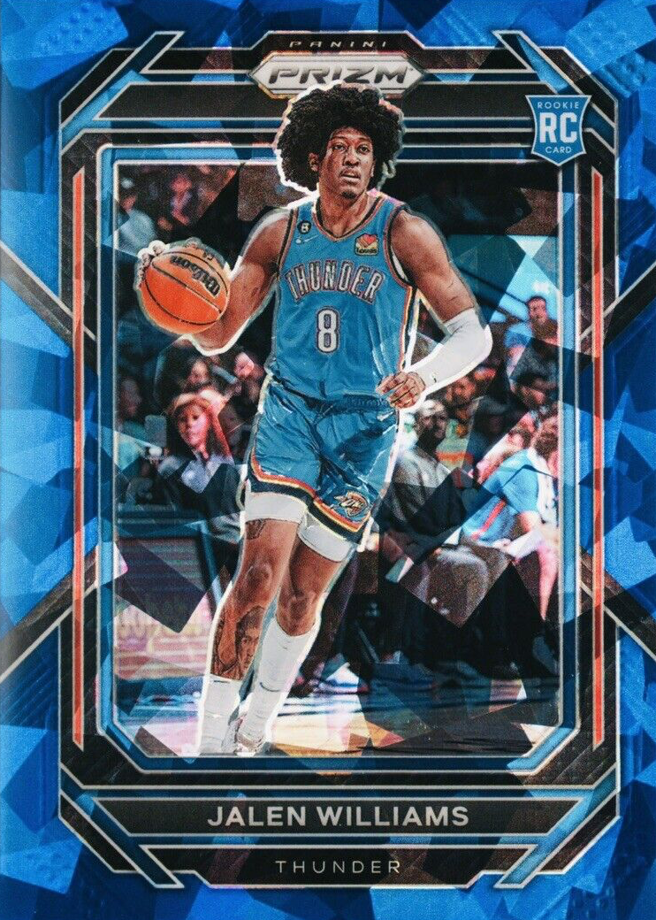 Jalen Williams 2022 Prizm #246 Blue Ice /125 Price Guide