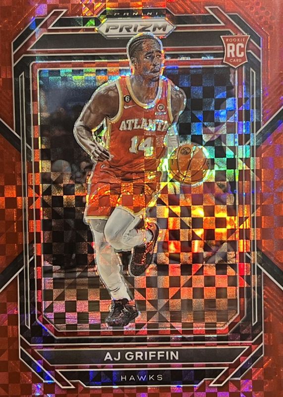 AJ Griffin 2022 Prizm #248 Red Power /75 Rookie SGC 9.5