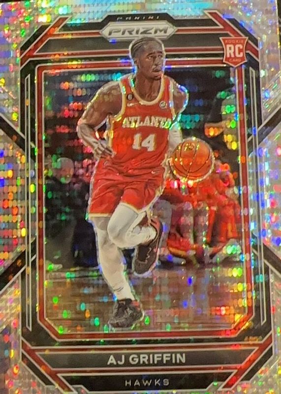 AJ Griffin 2022 Prizm #248 Pulsar Rookie PSA 9