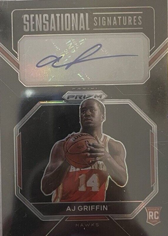 2022 Prizm #SS-AG Sensational Signatures - Black /1