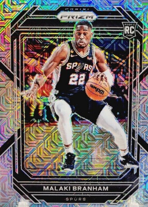 Malaki Branham 2022 Prizm #230 Mojo /25 Rookie RAW