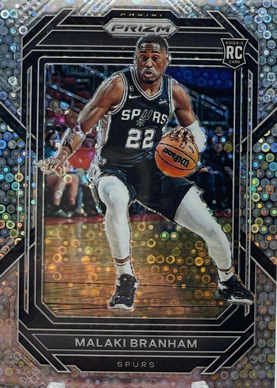 Malaki Branham 2022 Prizm #230 Fast Break Rookie SGC 9.5