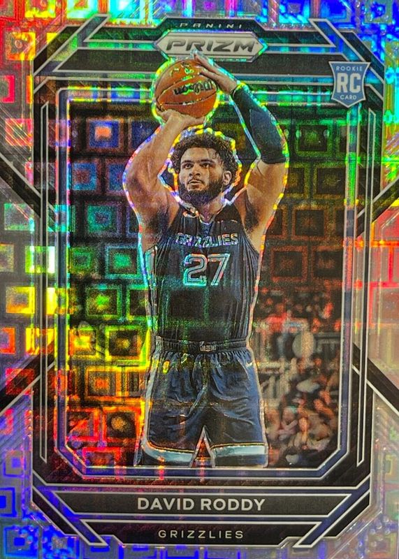 David Roddy 2022 Prizm #261 Premium Box Set /150 Rookie RAW