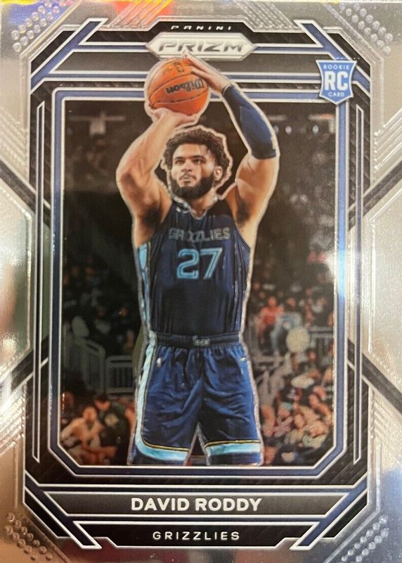 David Roddy 2022 Prizm #261 Base Rookie SGC 10