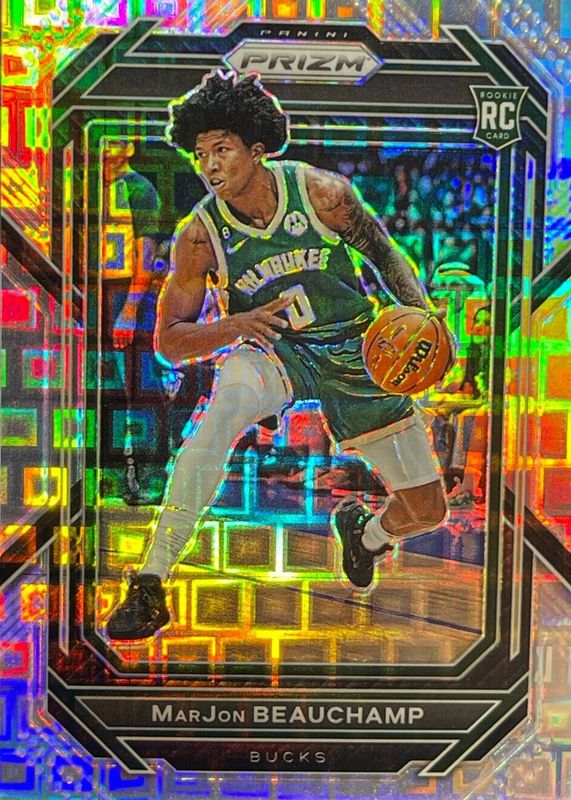 MarJon Beauchamp 2022 Prizm #268 Premium Box Set /150 Rookie PSA 10