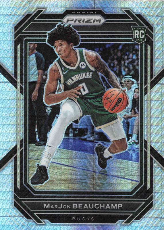 MarJon Beauchamp 2022 Prizm #268 Hyper Rookie PSA 10