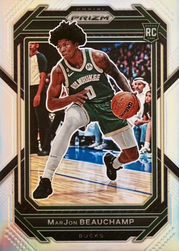 MarJon Beauchamp 2022 Prizm #268 Silver Rookie BGS 9.5