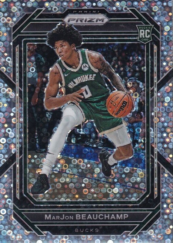 MarJon Beauchamp 2022 Prizm #268 Fast Break Rookie PSA 10