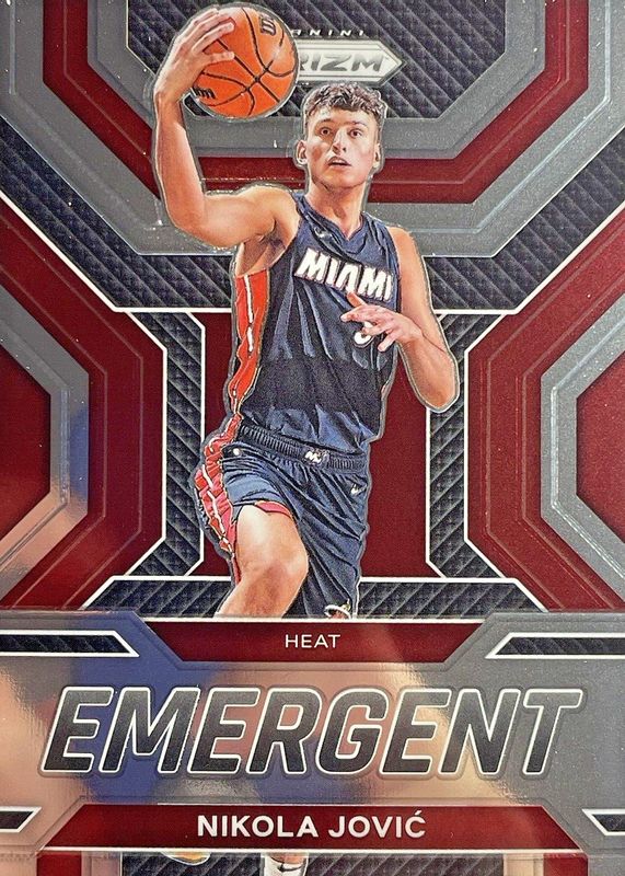 Nikola Jovic 2022 Prizm #17 Emergent Rookie PSA 10