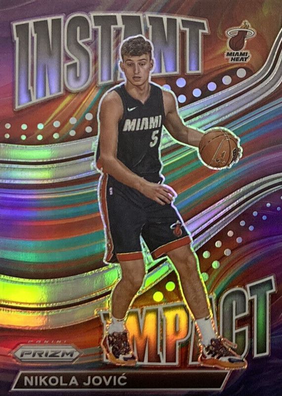 Nikola Jovic 2022 Prizm #7 Instant Impact - Silver Rookie PSA 10