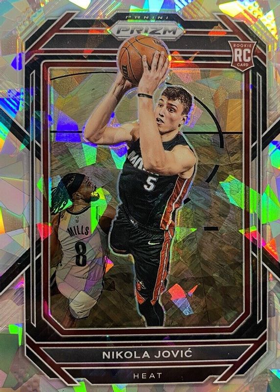 Nikola Jovic 2022 Prizm #236 Ice Price Guide - Sports Card Investor