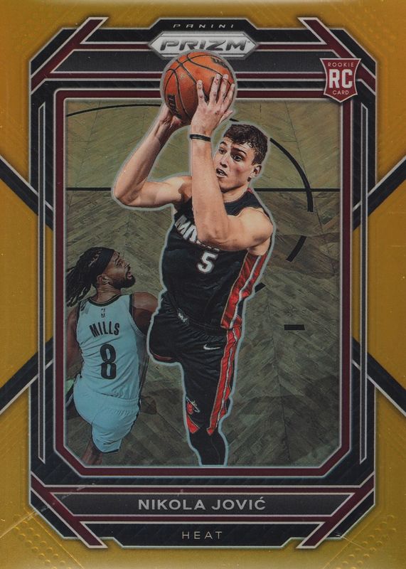 Nikola Jovic 2022 Prizm #236 Gold /10 Price Guide - Sports Card Investor