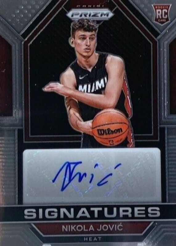 Nikola Jovic 2022 Prizm #RSI-NJV Rookie Signatures PSA 10