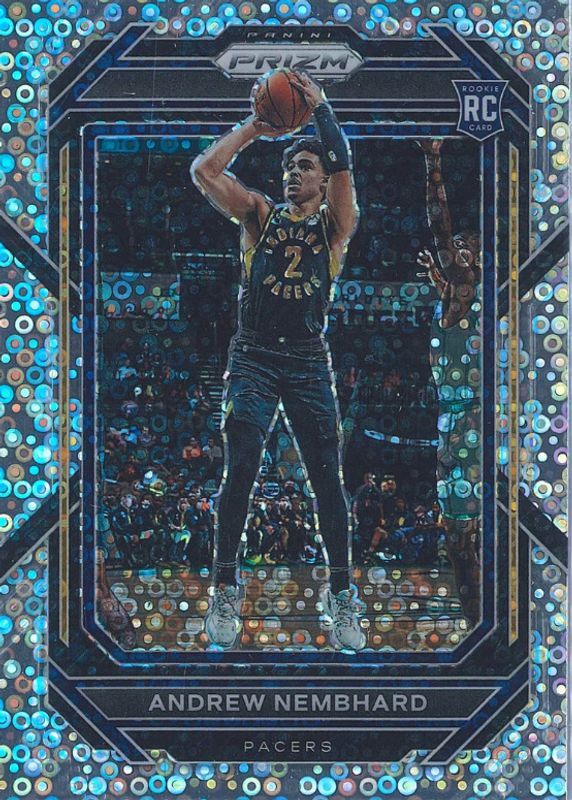 Andrew Nembhard 2022 Prizm #227 Fast Break Rookie RAW