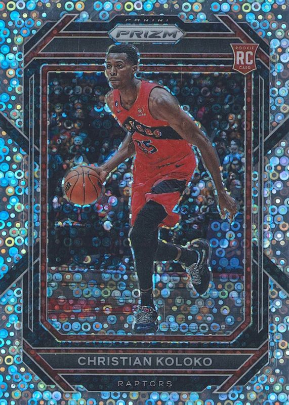 Christian Koloko 2022 Prizm #265 Fast Break Rookie SGC 10