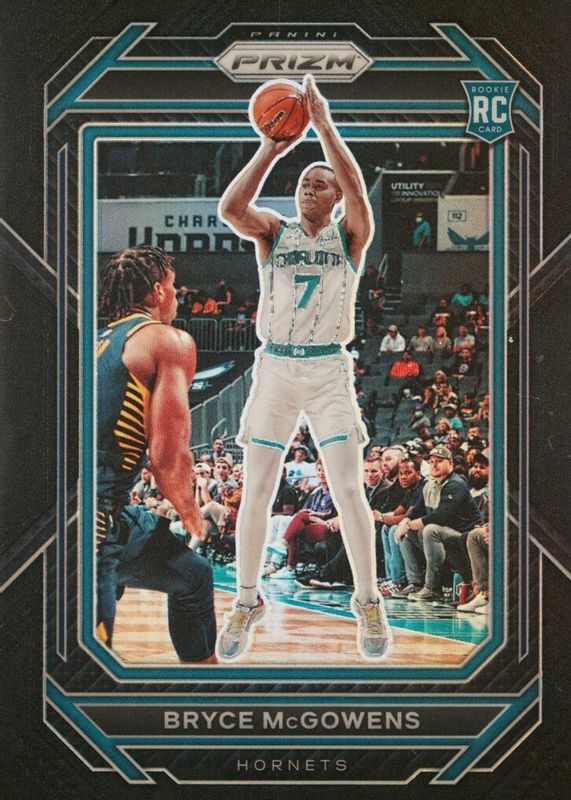 Bryce McGowens 2022 Prizm #222 Black /1 Rookie PSA 10