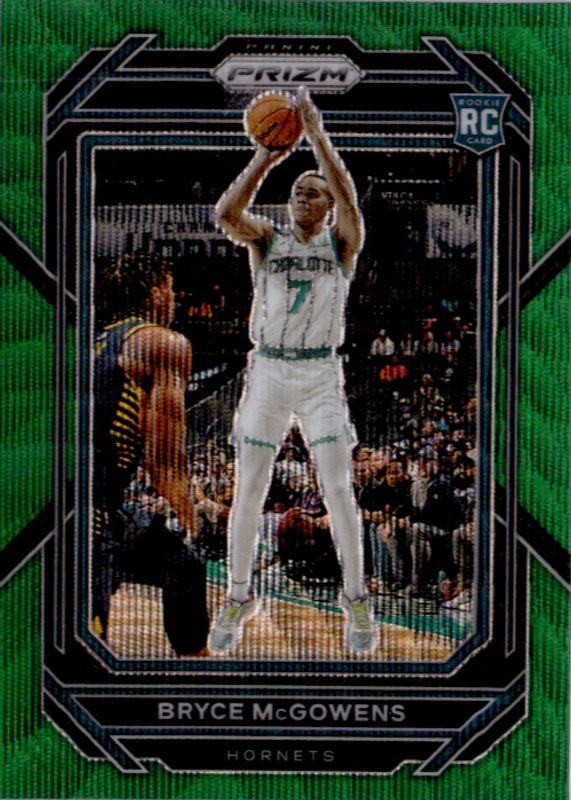 Bryce McGowens 2022 Prizm #222 Green Wave Rookie PSA 10