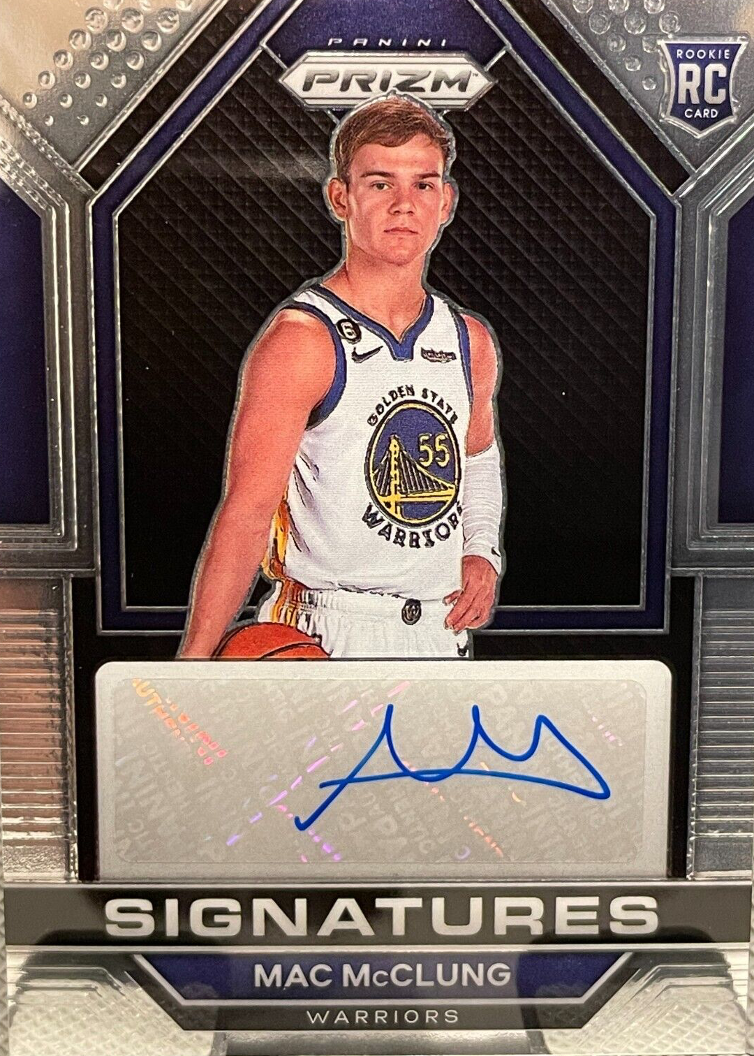 Mac McClung 2022 Prizm #RSI-MAC Rookie Signatures Price Guide 