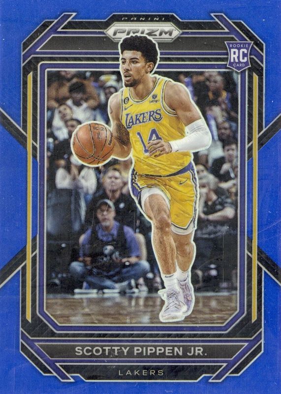 Scotty Pippen Jr. 2022 Prizm #232 Blue /199 Rookie RAW