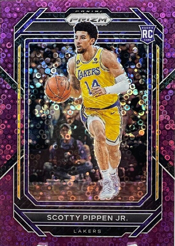 2022 Prizm #232 Fast Break Purple /75