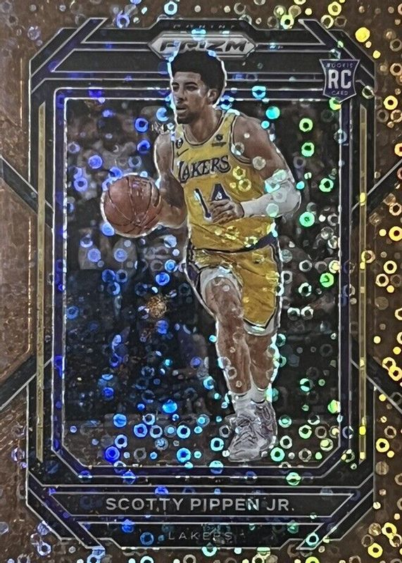 Scotty Pippen Jr. 2022 Prizm #232 Fast Break Bronze /20 Rookie SGC 10