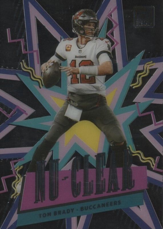 Tom Brady 2022 Clearly Donruss #N-1 Nu-Clear PSA 10