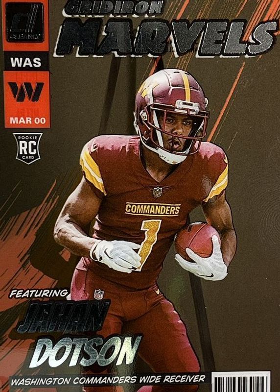 2022 Clearly Donruss #GM-16 Gridiron Marvels