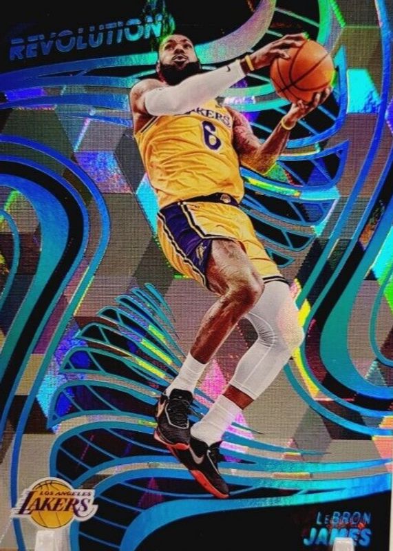 LeBron James 2022 Revolution #58 Cubic /50 RAW