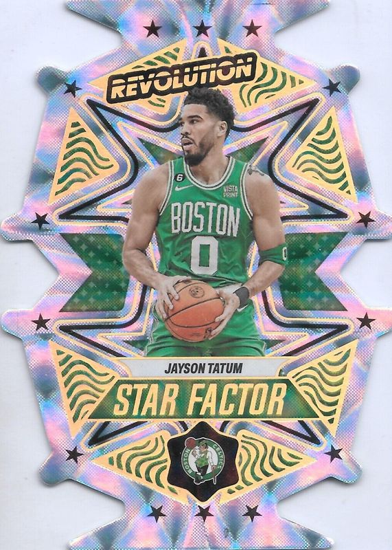 Jayson Tatum 2022 Revolution #4 Star Factor /(SSP) PSA 10