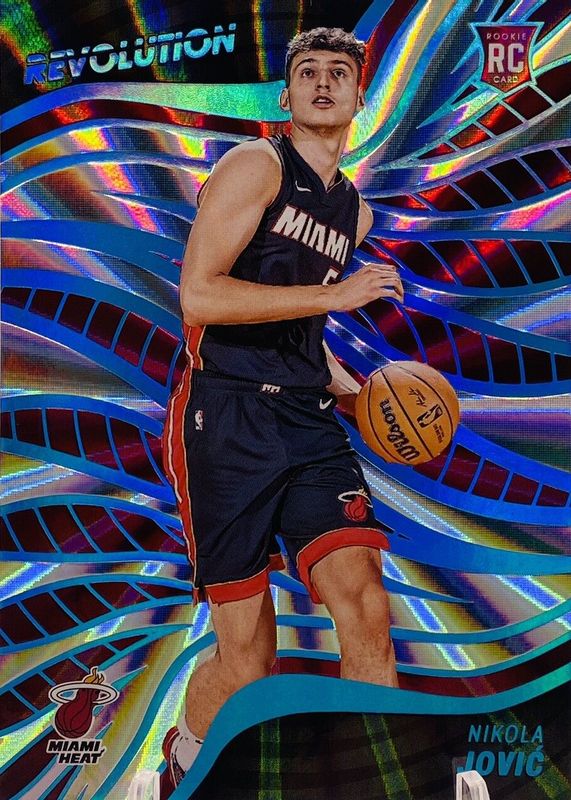 Nikola Jovic 2022 Revolution #117 Sunburst /75 Rookie RAW