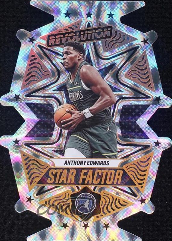 Anthony Edwards 2022 Revolution #14 Star Factor /(SSP) RAW