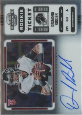 2022 Contenders Optic #114 Rookie Ticket Auto Variation