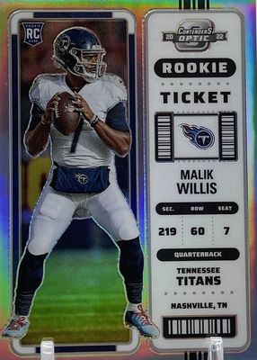 2022 Contenders Optic #86 Silver