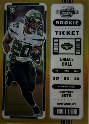 2022 Contenders Optic #63 Gold /10