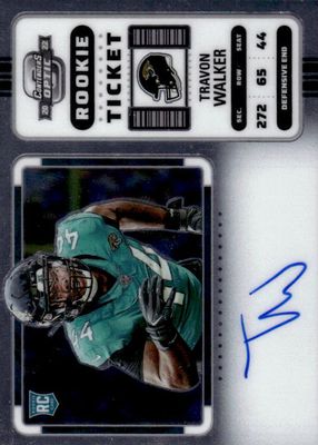 2022 Contenders Optic #135 Rookie Ticket Auto Variation