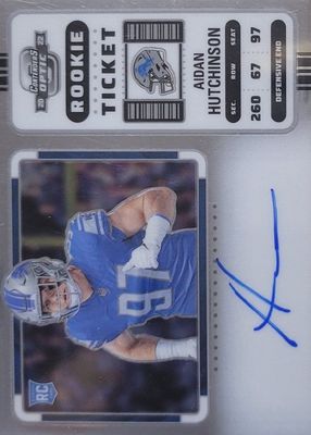 2022 Contenders Optic #102 Rookie Ticket Auto Variation