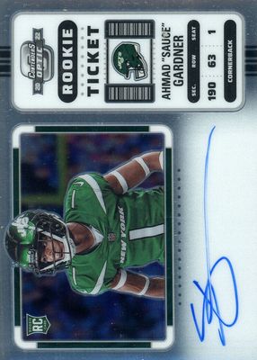 2022 Contenders Optic #101 Rookie Ticket Auto Variation